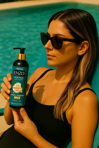 Hair mask summer time
