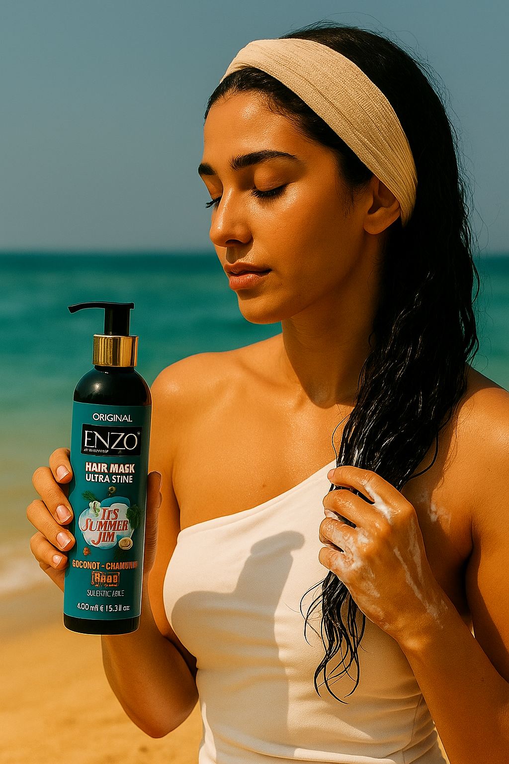 Hair mask summer time