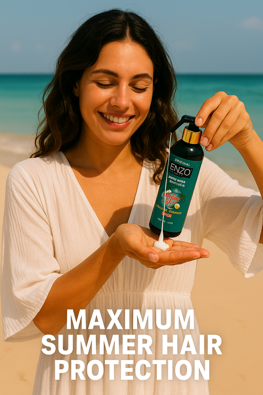 Hair mask summer time